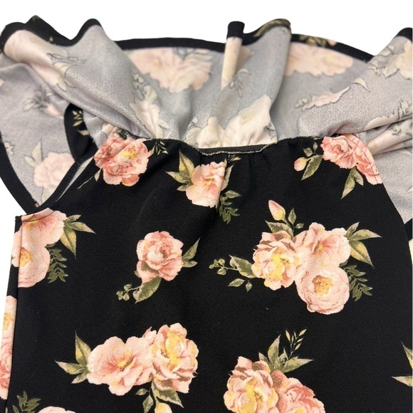 Almost A Famous - Crop Pink Rose Top - Large - juniors - Picture 4 of 6